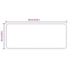Vidaxl Podloge proti zdrsu za stopnice 15 szt. Rumena 60 x 25 cm PP