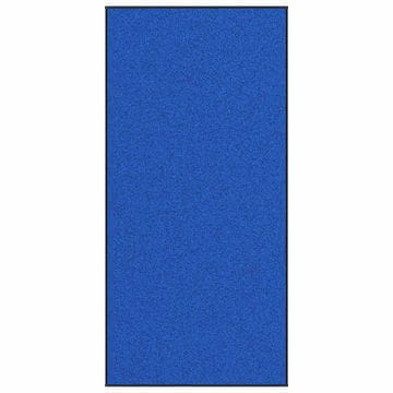 Vidaxl Doormat Drugo Modra in črna 120 x 250 cm Poliamid in PVC