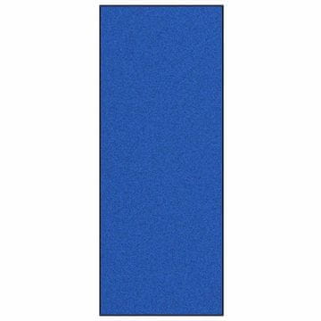 Vidaxl Doormat Drugo Modra in črna 120 x 300 cm Poliamid in PVC