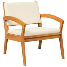 Vidaxl Bistro komplet Rjava 45 x 45 x 38cm Trden akacijev les