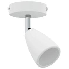 Vidaxl Stropni reflektor Bela 8 x 8 x 14.5 cm Jeklo