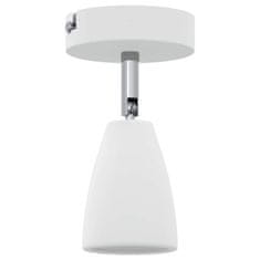 Vidaxl Stropni reflektor Bela 8 x 8 x 14.5 cm Jeklo