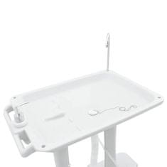 Vidaxl Stojalo za umivanje rok za kampiranje Siva 72 x 42 x 103 cm