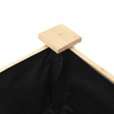 Vidaxl Vrtni sadilnik s policami 45x45x76 cm Trden bor