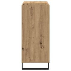 Vidaxl Omara za plošče artisan hrast 85 x 38 x 89 cm Konstruiran les
