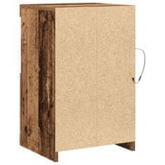 Vidaxl Stranska omara 2 pcs Star les 41 x 37 x 67 cm Konstruiran les