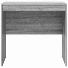 Vidaxl Miza Siva sonoma 80 x 50 x 76 cm Konstruiran les