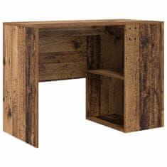Vidaxl Kotniška miza z vrati Star les 102 x 50 x 75 cm Konstruiran les