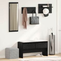 Vidaxl Komplet pohištva za predsobo 4 pcs Star les 90 x 31 x 46,5 cm