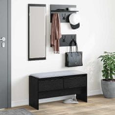 Vidaxl Komplet pohištva za predsobo 4 pcs Star les 90 x 31 x 46,5 cm