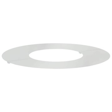 Vidaxl primeren za ravni obroč drevesa srebrna Ø30/60 cm