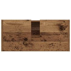 Vidaxl Omara za umivalnik Star les 63 x 29 x 55 cm Konstruiran les