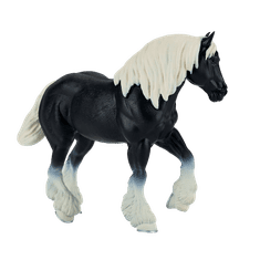 MOJO Črna figurica konja Clydesdale