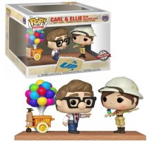 Funko POP Moment: Navzgor - Carl in Ellie z vozičkom z balonom