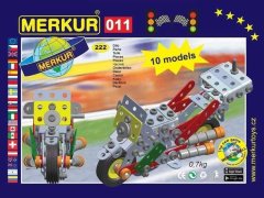 Merkur 011 Motorno kolo 222 delov, 10 modelov