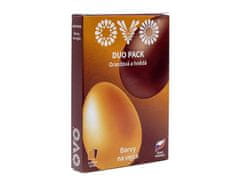 OVO Barva za jajca DUO oranžno-rjava 2x20ml