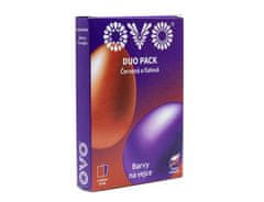 OVO DUO barva za jajca rdeče-vijolična 2x20ml