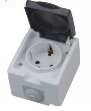 shumee 0SSC-112-100-0001-010: 112-100-0001 16A/250V IP54 VTIČNICA Horoz ATOM