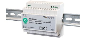 shumee DIN100W24: napajalnik za DIN letev 100W 24V