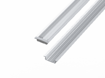 shumee AL12-GLG1-RW-4150: Vgradni ALU profil surov 5x16mm 4150mm GROOVE surov aluminij