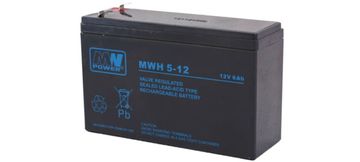 shumee MWH 5-12: AGM baterija 151*51*94 mm 1,85 kg 200 W/10 min