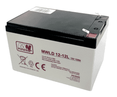 shumee MWLD 12-12L: AGM akumulator 12V/12Ah, 151*98*100 (širina T2)
