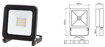 shumee LL-NL-10W-470348: LED linijski reflektor PHOTON 10W 800lm 4000K