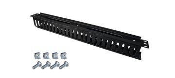 shumee MRC19-CM-1U-PC: plastični nosilec za kable za 19" 1U RACK