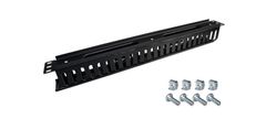 shumee MRC19-CM-1U-MC: kovinski nosilec za kable za 19"" 1U RACK
