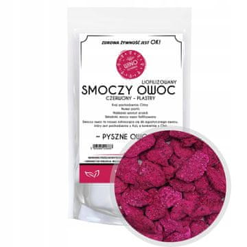 Winoszarnia Zmajevo sadje Liofilizirane rezine Pitaya, zmajevo sadje - 50 g