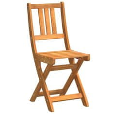 Vidaxl Vrtnik Bistro Set 4 pcs Rjava Trden akacijev les