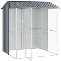 Vidaxl Kletka za ptice Antracit 215 x 210 x 247 cm
