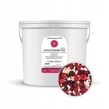 shumee Mešanica liofiliziranega sadja 100 g malina, češnja