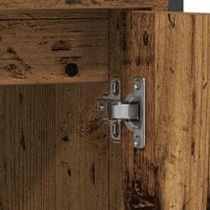 Vidaxl Komplet pohištva za kopalnico 3 pcs Rjava 60 x 30 x 60 cm