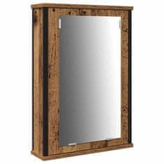 Vidaxl Komplet pohištva za kopalnico 4 pcs Star les 33 x 33 x 185.5 cm