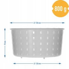 shumee Okrogel model za sir Ø 13 x 7 cm za 800 g