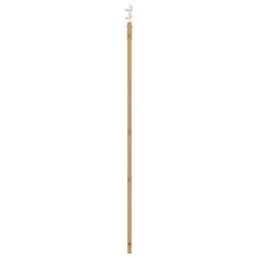Vidaxl Drsna vrata Bela 83 x 202 cm Masivna borova drevesa in jeklo