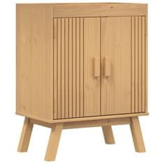 Vidaxl Komplet kopalniškega pohištva 3 pcs Rjava 114 x 43 x 73.5 cm