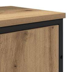 Vidaxl Komplet pohištva za kopalnico 2 pcs Rjava 80 x 33 x 60 cm