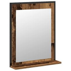 Vidaxl Komplet pohištva za kopalnico 2 pcs Rjava 60 x 33 x 60 cm