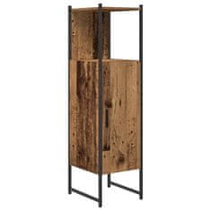 Vidaxl Komplet pohištva za kopalnico 4 pcs Rjava 33 x 33 x 185.5 cm