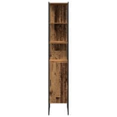 Vidaxl Komplet pohištva za kopalnico 4 pcs Rjava 33 x 33 x 185.5 cm