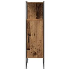 Vidaxl Komplet pohištva za kopalnico 4 pcs Rjava 33 x 33 x 185.5 cm