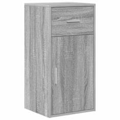 Vidaxl Kotniška miza Siva sonoma 102 x 50 x 75 cm Konstruiran les