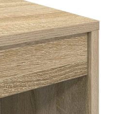 Vidaxl Miza sonoma hrast 70 x 40 x 76 cm Konstruiran les
