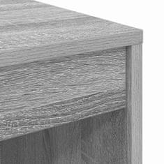 Vidaxl Miza Siva Sonoma 70 x 40 x 76 cm