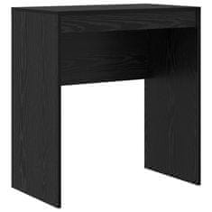 Vidaxl Miza Črni hrast 70 x 40 x 76 cm Konstruiran les