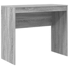 Vidaxl Miza Siva sonoma 90 x 40 x 76 cm Konstruiran les