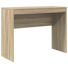 Vidaxl Miza sonoma hrast 100 x 40 x 76 cm Konstruiran les