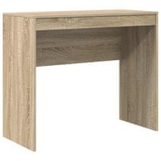 Vidaxl Miza sonoma hrast 90 x 40 x 76 cm Konstruiran les